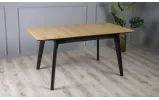 Стол Арко обеденный раскладной 1200/1580x800x750 дуб натуральный/венге - фото 6