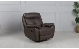 Крісло Нортон / Norton BOAS темно-коричневий з гойдалкою та реклайнером 1RW/Rock 3306 B-0309-65/PVC - фото 7