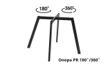 Стул Nord опора PR 180˚/360˚ кат.1 (крутящийся) - фото 2