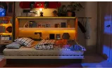 Підліткове ліжко-трансформер Тін Флекс / Teen Flex 120x200 горизонтальний CONCEPT JUNIOR LENART CJ-03 - фото 6