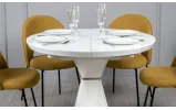 Стул Каспер металл сиденье ткань 505x535x810 горчичный - фото 7