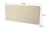 Узголів'я BC-33 до ліжка-трансформера BC-13 бежеве BED CONCEPT LENART - фото 3