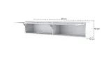 Надставка BC-15 до ліжка-трансформера горизонтального білий глянець BED CONCEPT LENART - фото 3