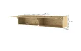 Надставка BC-15 до ліжка-трансформера горизонтального дуб артизан BED CONCEPT LENART - фото 3