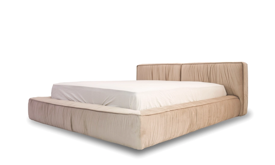Двуспальная кровать Ресофт 180x200 без подъемного механизма ткань кат.1