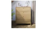 Комод высокий Кози / Cozy дуб CZ-03 - фото 6 Комод высокий Кози / Cozy дуб CZ-03 - фото 6