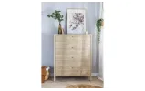 Комод высокий Кози / Cozy дуб CZ-03 - фото 3 Комод высокий Кози / Cozy дуб CZ-03 - фото 3