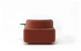 Крісло модульне WUDUS Plump зі столиком, тканина рогожка - фото 4 Крісло модульне WUDUS Plump зі столиком, тканина рогожка - фото 4