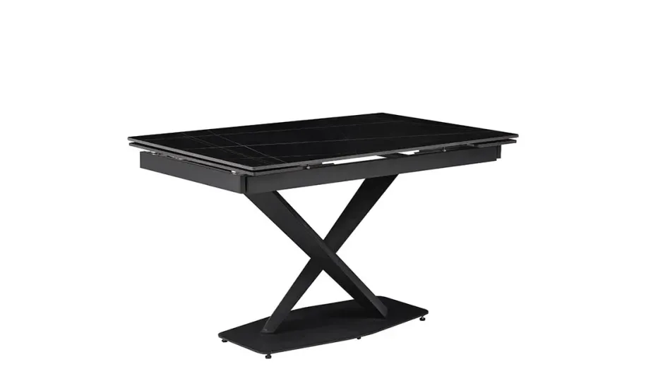 Стол обеденный Sunrise DT-2305S Lauren черный мат керамика