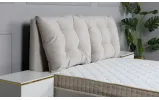 Двоспальне ліжко Роксана бежевий 180x200 з підйомним механізмом - фото 5