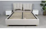 Двоспальне ліжко Роксана бежеве 160x200 з підйомним механізмом - фото 7
