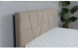 Двоспальне ліжко Сієна бежеве 180x200 з підйомним механізмом - фото 4