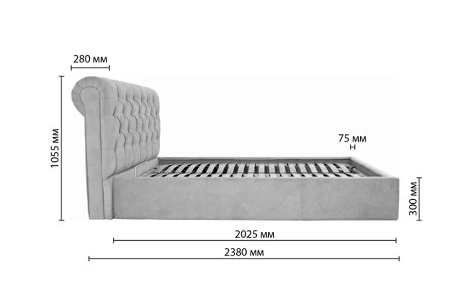 Двоспальне ліжко Лондон 160x200 з підйомним механізмом Комфорт Місті Мілк - фото 7 Двоспальне ліжко Лондон 160x200 з підйомним механізмом Комфорт Місті Мілк - фото 7