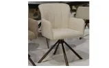 Стілець Брюгге з обертовим механізмом, метал сидіння тканина 600x580x870 молочний - фото 36 Стілець Брюгге з обертовим механізмом, метал сидіння тканина 600x580x870 молочний - фото 36