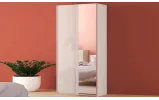 Шкаф-купе 1,2 м 2д Фиттио / Fittio с зеркалом FTIS62462 белый глянец - фото 10