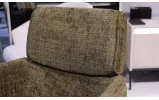Стілець Артур з обертовим механізмом, метал сидіння тканина 630x590x850 зелений - фото 9