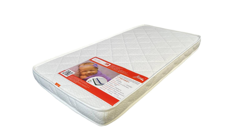 Детский ортопедический матрас Беби / Baby 9 60x140 см Белый