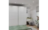 Шафа купе Doros G-Caiser Білий 2 ДСП / 3 частини 220х60х240 (42003007) - фото 3
