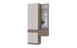 Передпокій Doros Сола 1+2 Канноло/Кашемір ДСП / дзеркало 105х40х215 (42005232) - фото 1