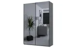 Шафа купе Doros G-Caiser Антрацит 2 Дзеркала / 3 частини 160х60х240 (42005409) - фото 1
