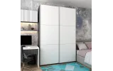 Шафа купе Doros G-Caiser Антрацит/Білий 2 ДСП / 3 частини 160х60х240 (42005410) - фото 2