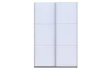 Шафа купе Doros G-Caiser Антрацит/Білий 2 ДСП / 3 частини 160х60х240 (42005410) - фото 4