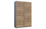 Шафа купе Doros G-Caiser Антрацит/Дуб Евок 2 ДСП / 3 частини 160х60х240 (42005414) - фото 6