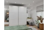 Шафа купе Doros G-Caiser Антрацит/Білий 2 ДСП / 3 частини 220х60х240 (42005416) - фото 4