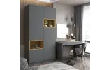 Стіл Doros Дейл Антрацит 2Ш 120х60х78 (41516265) - фото 3 Стіл Doros Дейл Антрацит 2Ш 120х60х78 (41516265) - фото 3