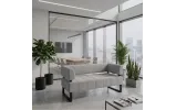 Диван Офис Комплектация Двойной Со Спинкой И Подлокотниками На Металлокаркасе Обивка Симпл 27 - фото 2 Диван Офис Комплектация Двойной Со Спинкой И Подлокотниками На Металлокаркасе Обивка Симпл 27 - фото 2