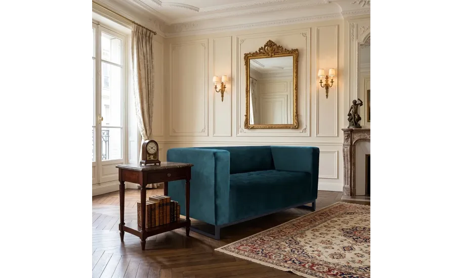 Диван Спейс Комплектация Двойной 1.5 На Металлокаркасе Черный Обивка Вог 13 Дип Оушен - фото 6 Диван Спейс Комплектация Двойной 1.5 На Металлокаркасе Черный Обивка Вог 13 Дип Оушен - фото 6