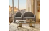 Комплект Диванов Бонза Комплектация Одинарный + Двойной Обивка Дорис 90 - фото 6