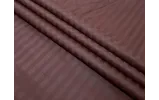 Постільна білизна з страйп-сатину полуторка 155-215 см 70-70 2шт коричневий - фото 5