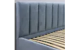 Кровать Санам 90 х 200 Комфорт Угол Левый Обивка Симпл 23 - фото 6