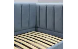 Кровать Санам 90 х 200 Комфорт Угол Левый Обивка Симпл 23 - фото 7