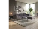 Модульный Диван Кларус Комплект #35 Ножки Черные Обивка Симпл 54 - фото 2