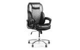Крісло Soft Arm PU Black Massage SPUMb_alu-03 - фото 1 Крісло Soft Arm PU Black Massage SPUMb_alu-03 - фото 1