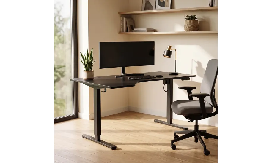 Регульований Стіл StandUp Corner Black 1450 х 850 BSTc-01 - фото 8 Регульований Стіл StandUp Corner Black 1450 х 850 BSTc-01 - фото 8