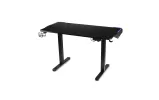 Регульований Стіл StandUp Game Black RGB-LED 1200 х 600 BST-01led - фото 1
