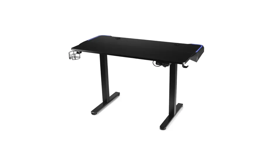Регульований Стіл StandUp Game Black RGB-LED 1200 х 600 BST-01led