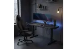 Регульований Стіл StandUp Game Black RGB-LED 1200 х 600 BST-01led - фото 2