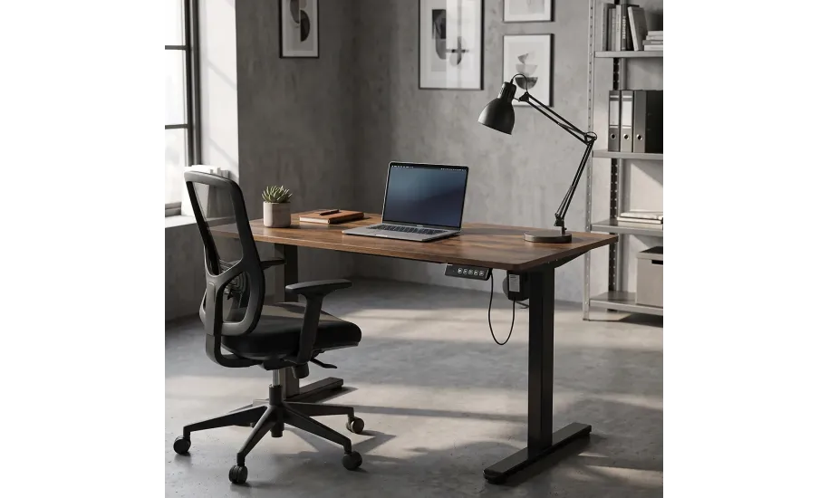 Регульований Стіл StandUp Home 1000 х 600 Black BSTh-01 - фото 2 Регульований Стіл StandUp Home 1000 х 600 Black BSTh-01 - фото 2