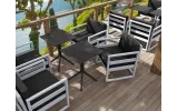 Стіл розкладний Сієста Скай / Siesta Sky Folding 600x600x740 чорний - фото 11