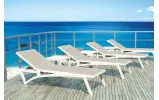 Приставний стіл для шезлонгу Сієста Оушен / Siesta Ocean білий - фото 10