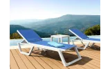 Шезлонг Сієста Ріо / Siesta Rio білий/тауп - фото 8