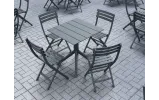 Стіл Сієста Париж / Siesta Paris 700x700x740 чорний - фото 6