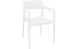 Стілець з підлокітниками Сієста Тулум / Siesta Tulum Armchair білий - фото 1