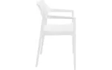 Стілець з підлокітниками Сієста Тулум / Siesta Tulum Armchair білий - фото 2