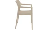 Стілець з підлокітниками Сієста Тулум / Siesta Tulum Armchair тауп - фото 2