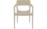 Стілець з підлокітниками Сієста Тулум / Siesta Tulum Armchair тауп - фото 3